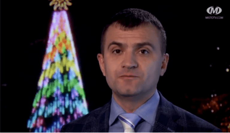 Привітання Хмельницького міського голови Олександра Симчишина з Новим роком та Різдвом Христовим