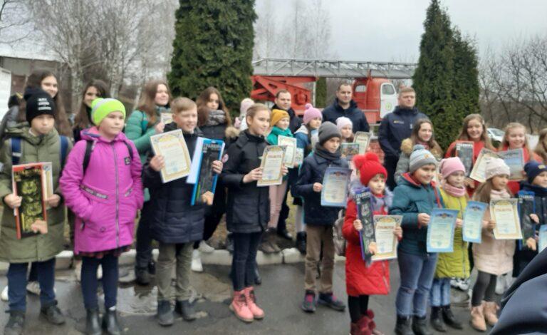 Завершився міській етап Всеукраїнського літературного конкурсу серед дітей на протипожежну тематику