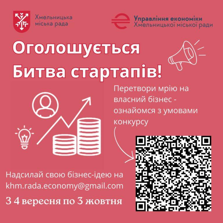 УВАГА! КОНКУРС ПІДПРИЄМНИЦЬКИХ БІЗНЕС ІНІЦІАТИВ (ІДЕЙ), СТАРТАПІВ